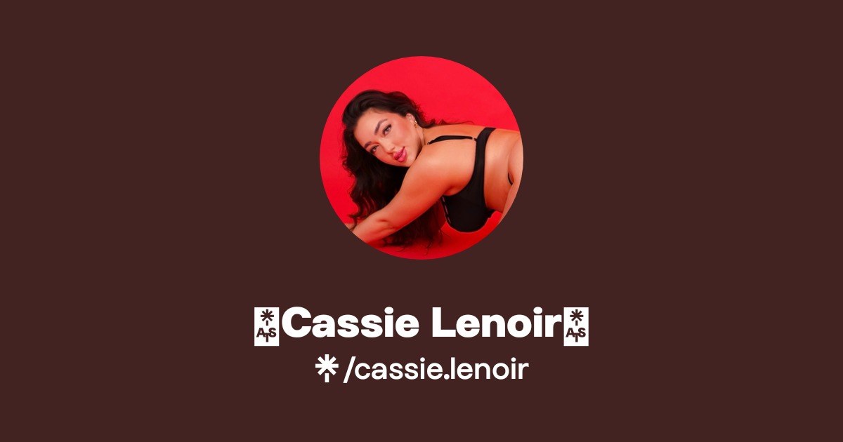 Cassie Lenoir photograph