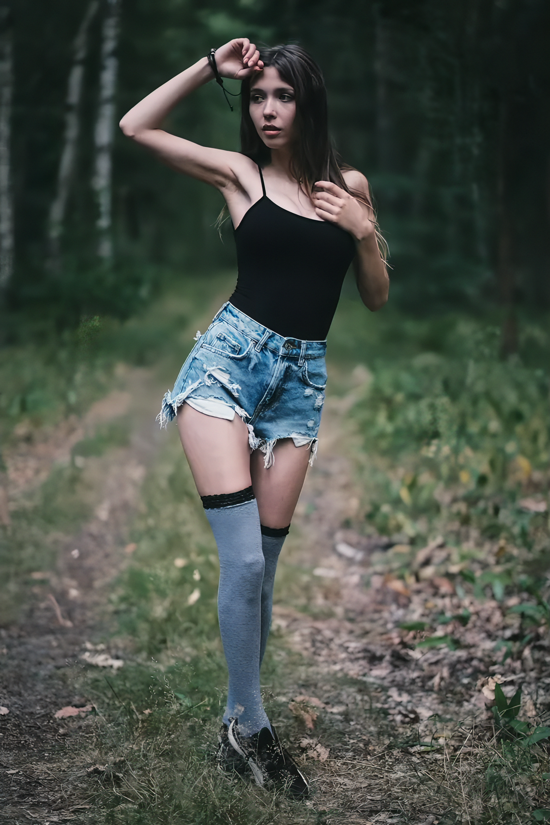 Mila Azul, Ukrainian model, actress & creator